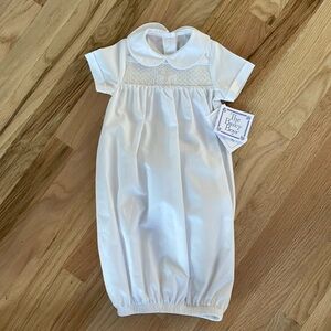 Bailey Boys newborn christening sac